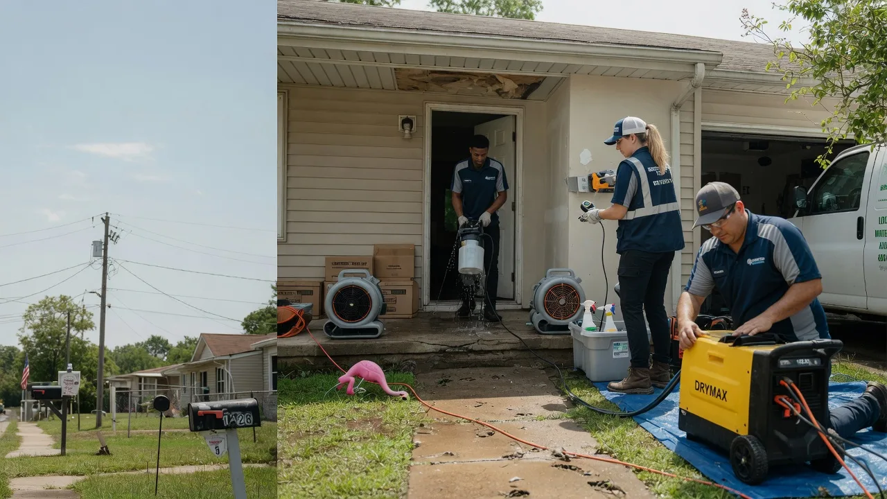 Storm Damage Water Removal in Lewisville, TX near me